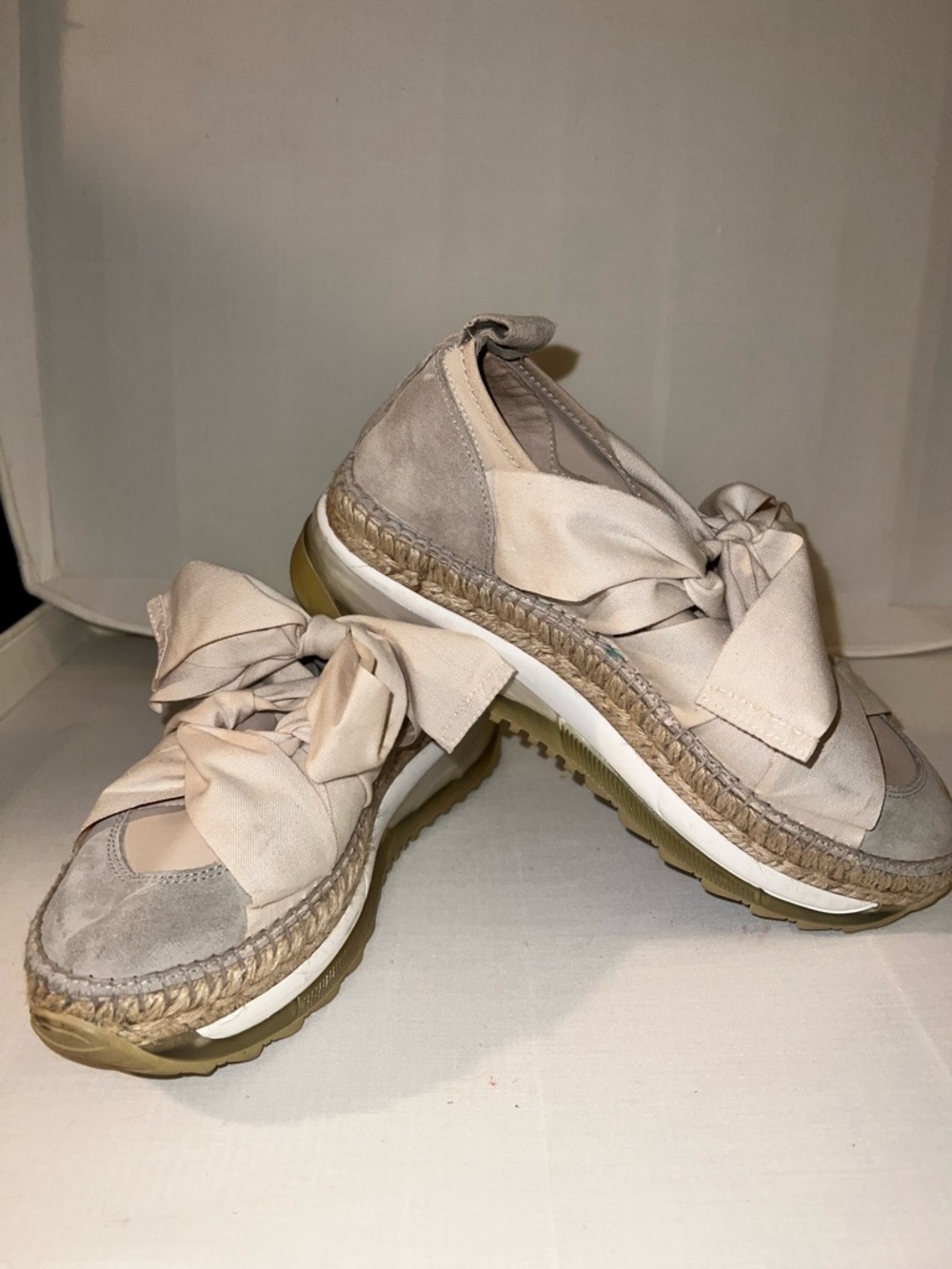 Free People Chapmin Espadrille Sneakers - Sz 37 (6 1/2) - Picture 3 of 7
